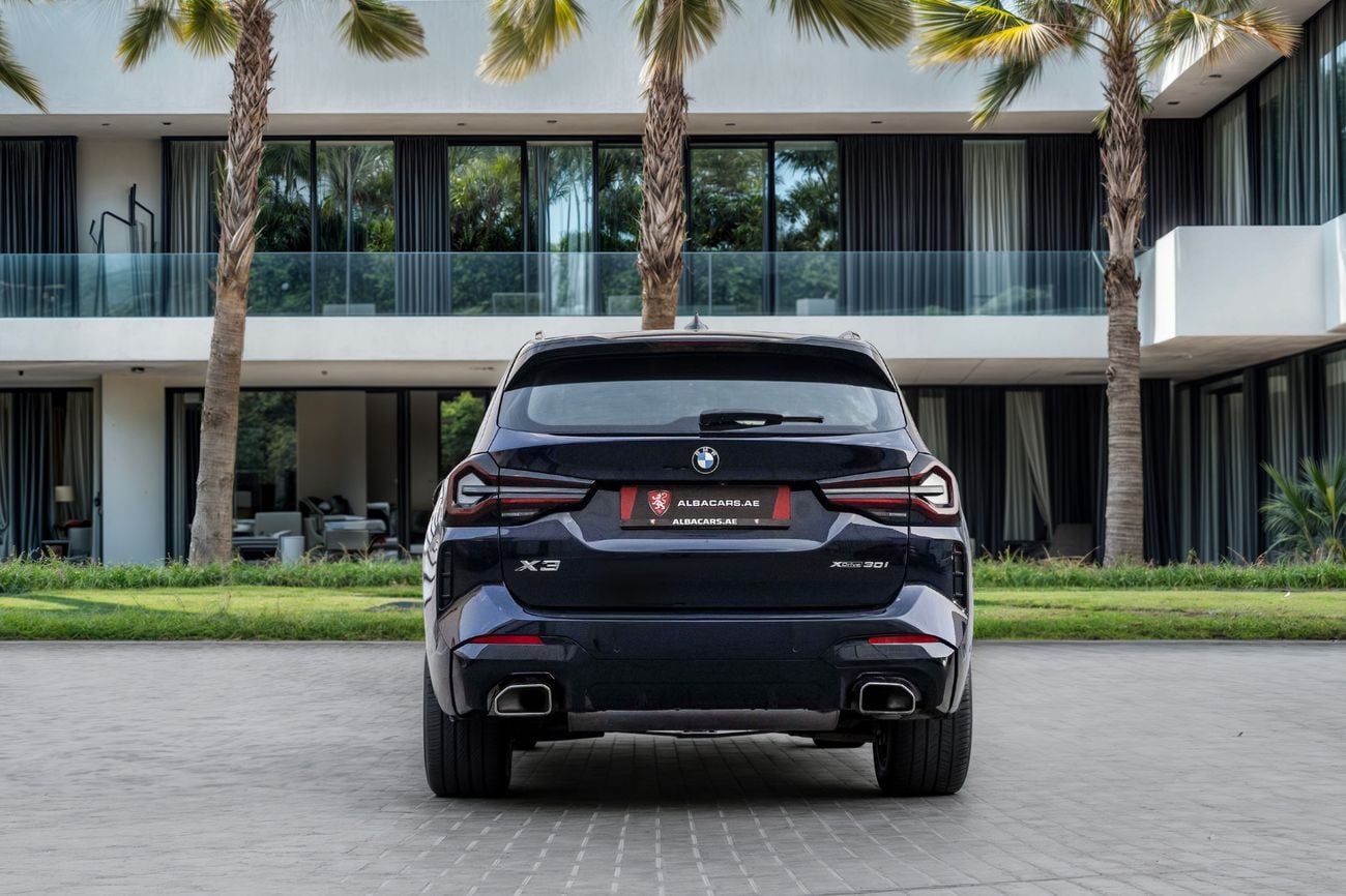 بي أم دبليو X3 XDRIVE 30i M SPORT X3 M-Kit | 3,428 P.M | 0% Downpayment | Agency maintained!