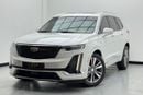 Cadillac XT6 Premium Luxury 3.6L 2020 Cadillac XT6 Premium Luxury, Cadillac Service History, 1 Year Warranty, GCC