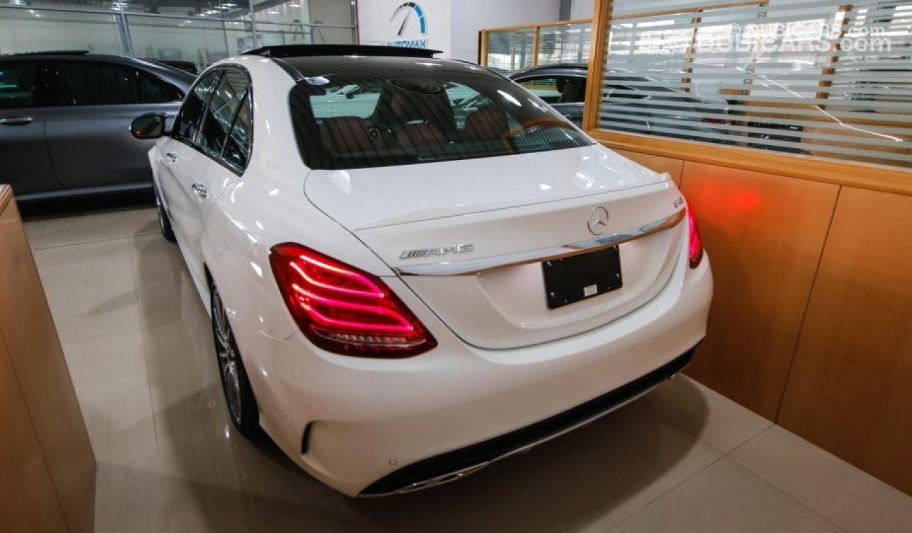 مرسيدس بنز C 43 AMG 4MATIC V6-Biturbo, 0km, GCC Specs with 2 Years Unlimited Mileage Warranty