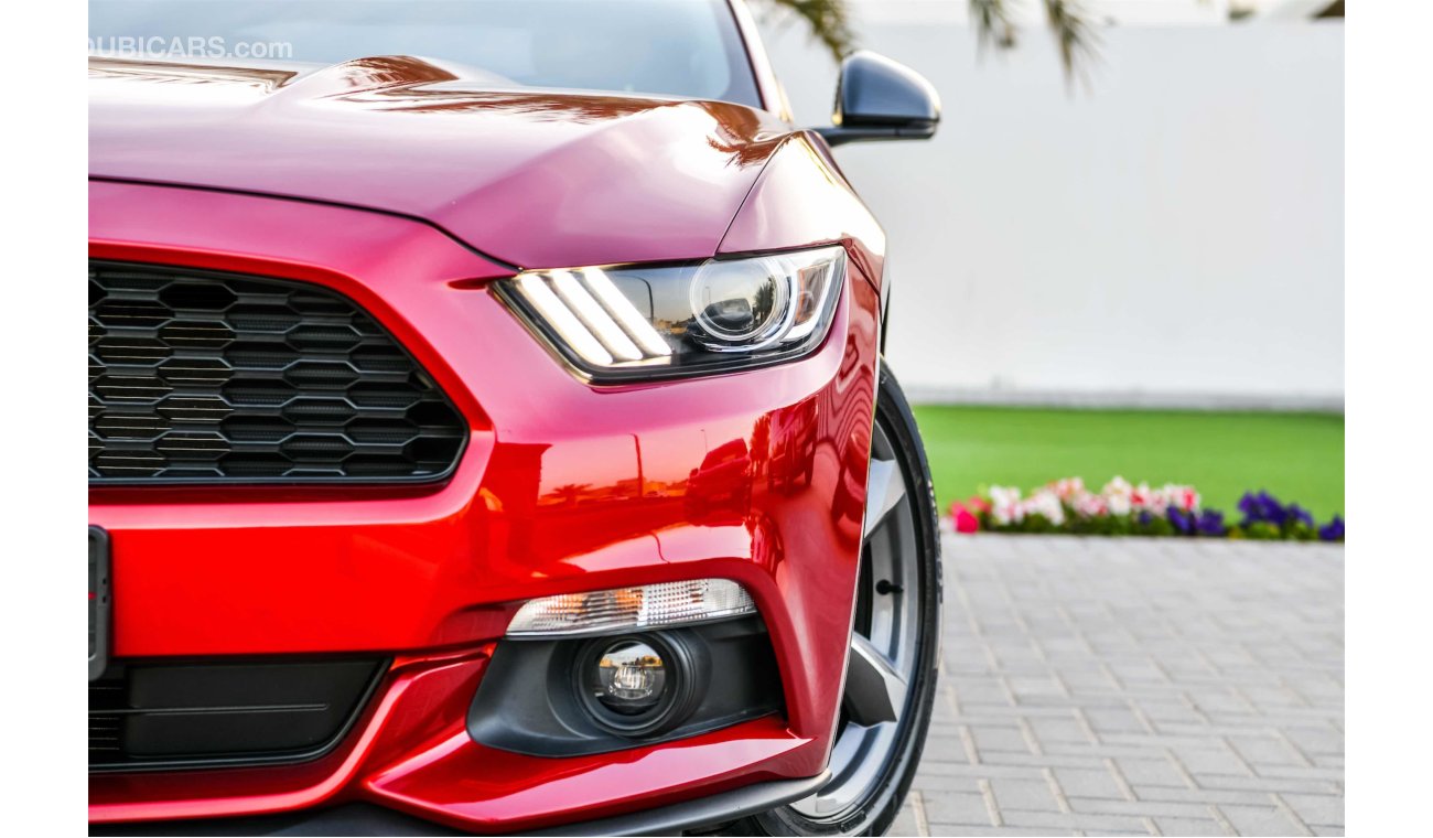 Ford Mustang Warranty Until 2021!  GCC - AED 1,645 PER MONTH - 0% DOWNPAYMENT