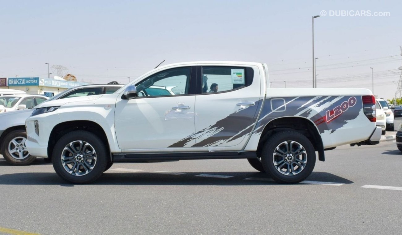 Mitsubishi L200 Mitsubishi L200 | Q12 | 4×4 D/Cab Diesel | 2023 | A/T White / Grey| Export Only.