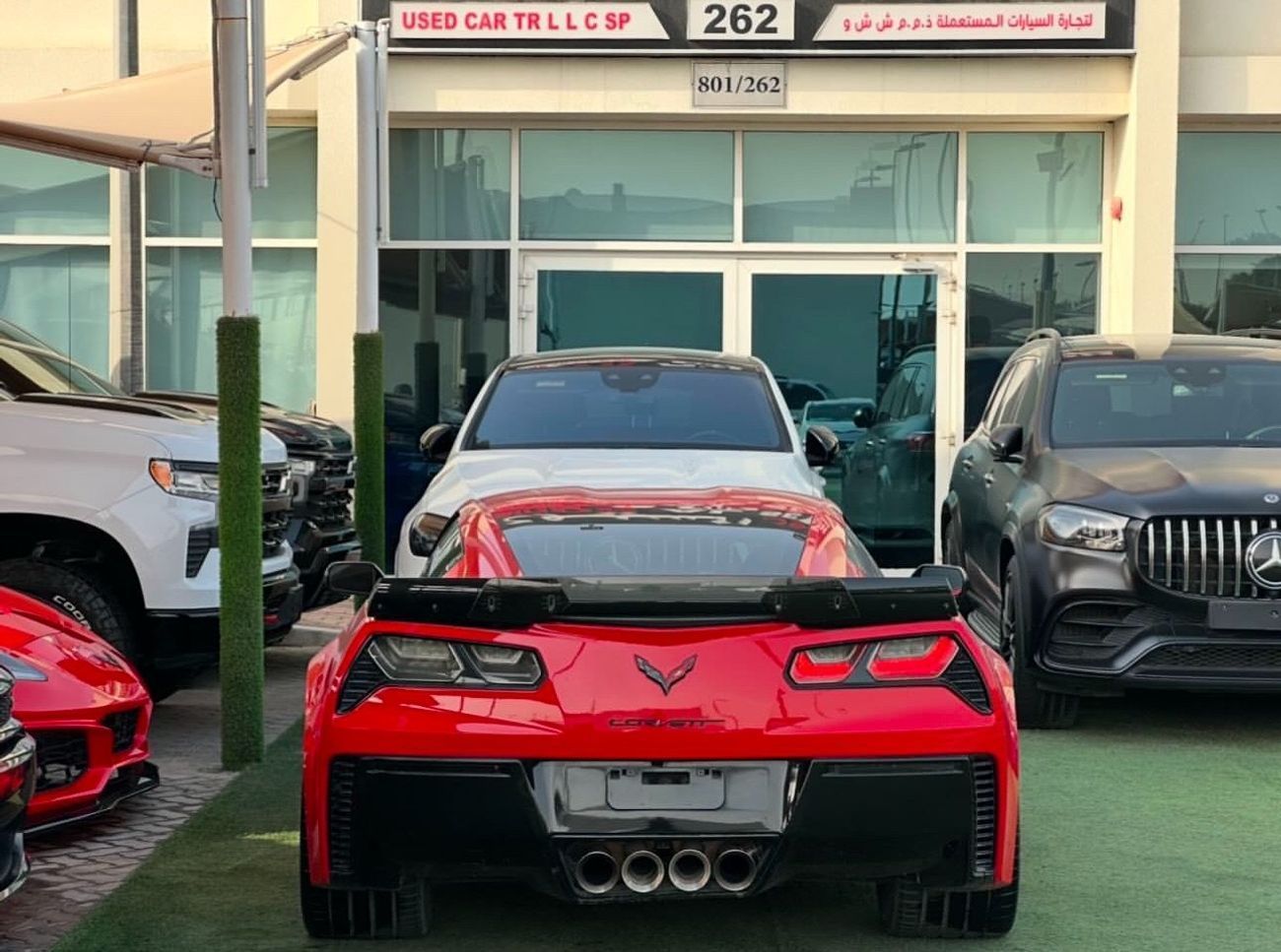 Chevrolet Corvette Z06 ‏CHEVROLET CORVETTE C7 Z06 2018 ‏Perfect condition ‏Full Option Full carbon fiber ‏650 HP