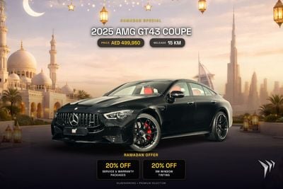 Mercedes-Benz AMG GT 43 AMG GT43 COUPE | Gargash Service and Warranty Package | 0% Downpayment | AED 7,187 P/M