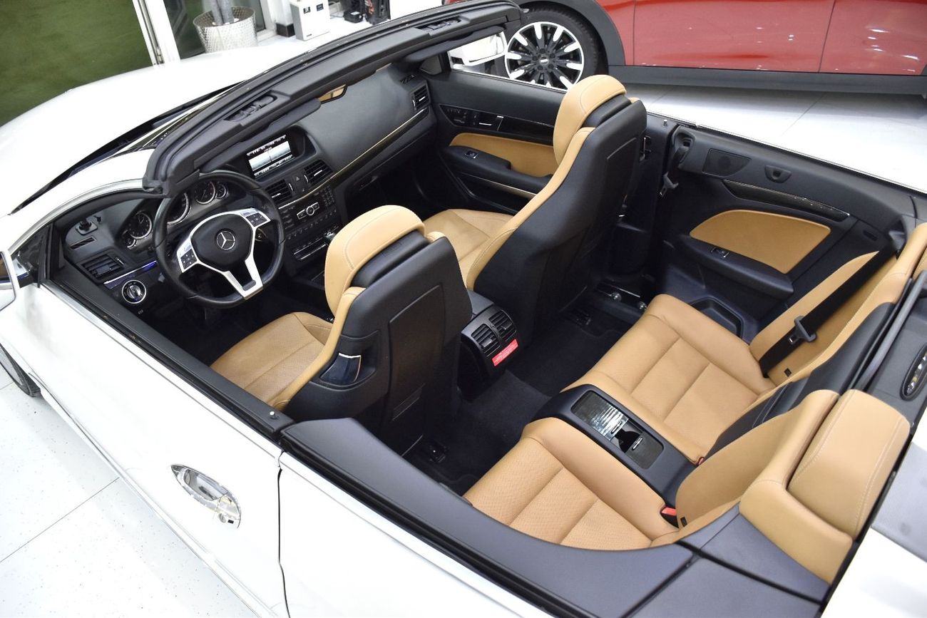 Mercedes-Benz E 350 EXCELLENT DEAL for our Mercedes Benz E350 Convertible ( 2013 Model ) in White Color Japanese Specs