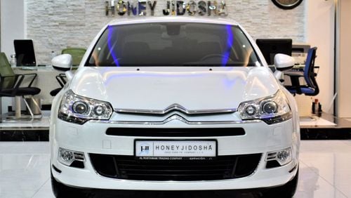 Citroen C5 LOW MILEAGE! Citroen C5 1.6L 2015 Model!! in White Color! GCC Specs