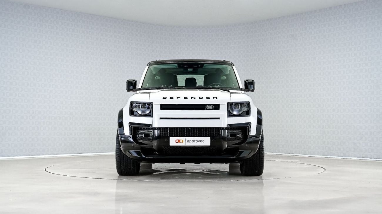 لاند روفر ديفندر P400 90 X-Dynamic HSE 3.0L (5 Seater) Special Offer | AED 4,128 PM | 22in Wheels, Lightbar | 90 P400