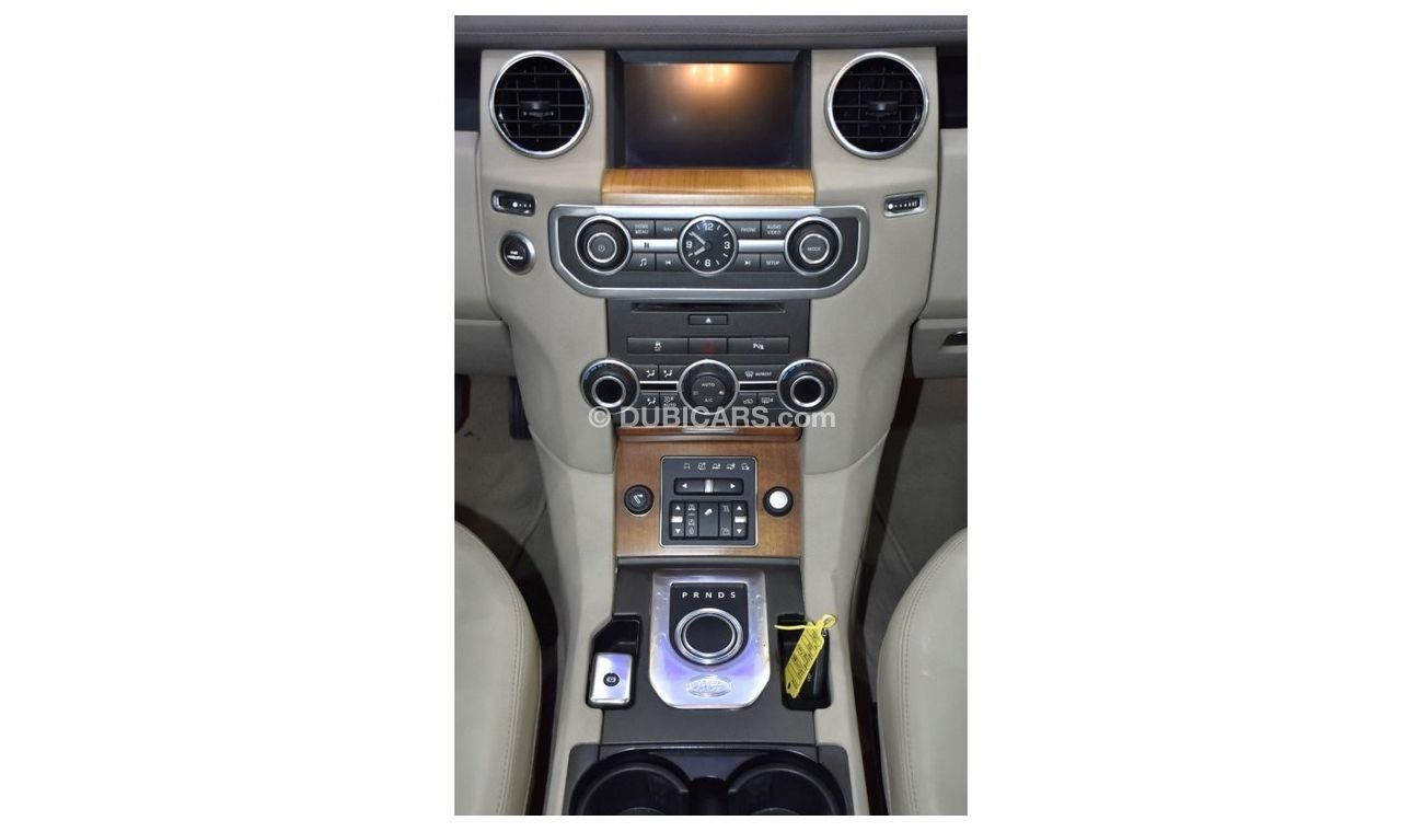 Land Rover Discovery EXCELLENT DEAL for our Land Rover LR4 SCV6 HSE ( 2015 Model ) in Red Color GCC Specs