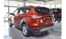 Ford Escape صبغ وكاله SE | GCC Specs | Original Paint | Single Owner | Accident Free | Excellent Condition