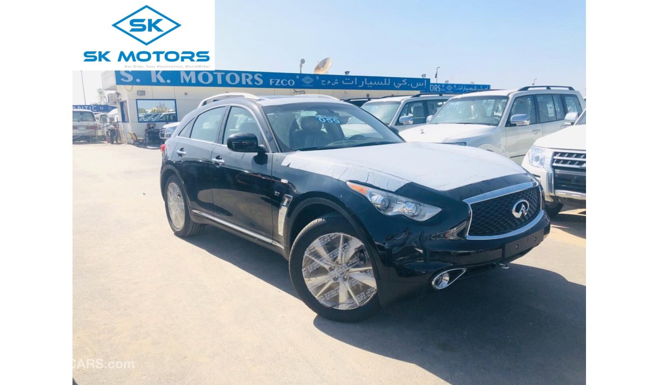 Infiniti QX70 3.7L ENGINE, FULL OPTION, POWER-MEMORY AND LEATHER SEATS, DVD&REAR CAMERA, PUSH START, DRL LIGHTS