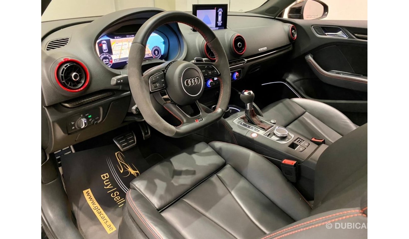 أودي RS3 2018 Audi RS3 Quattro, Audi Service Contract, Full Service History, Warranty, GCC