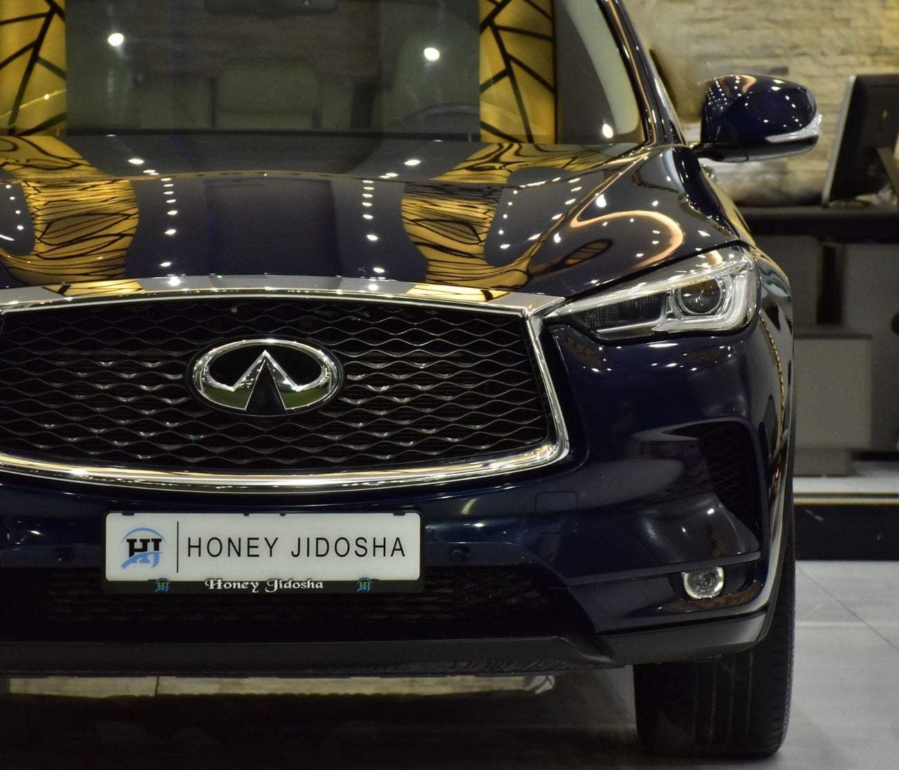 Infiniti QX50 EXCELLENT DEAL for our Infiniti QX50 AWD ( 2021 Model ) in Blue Color GCC Specs