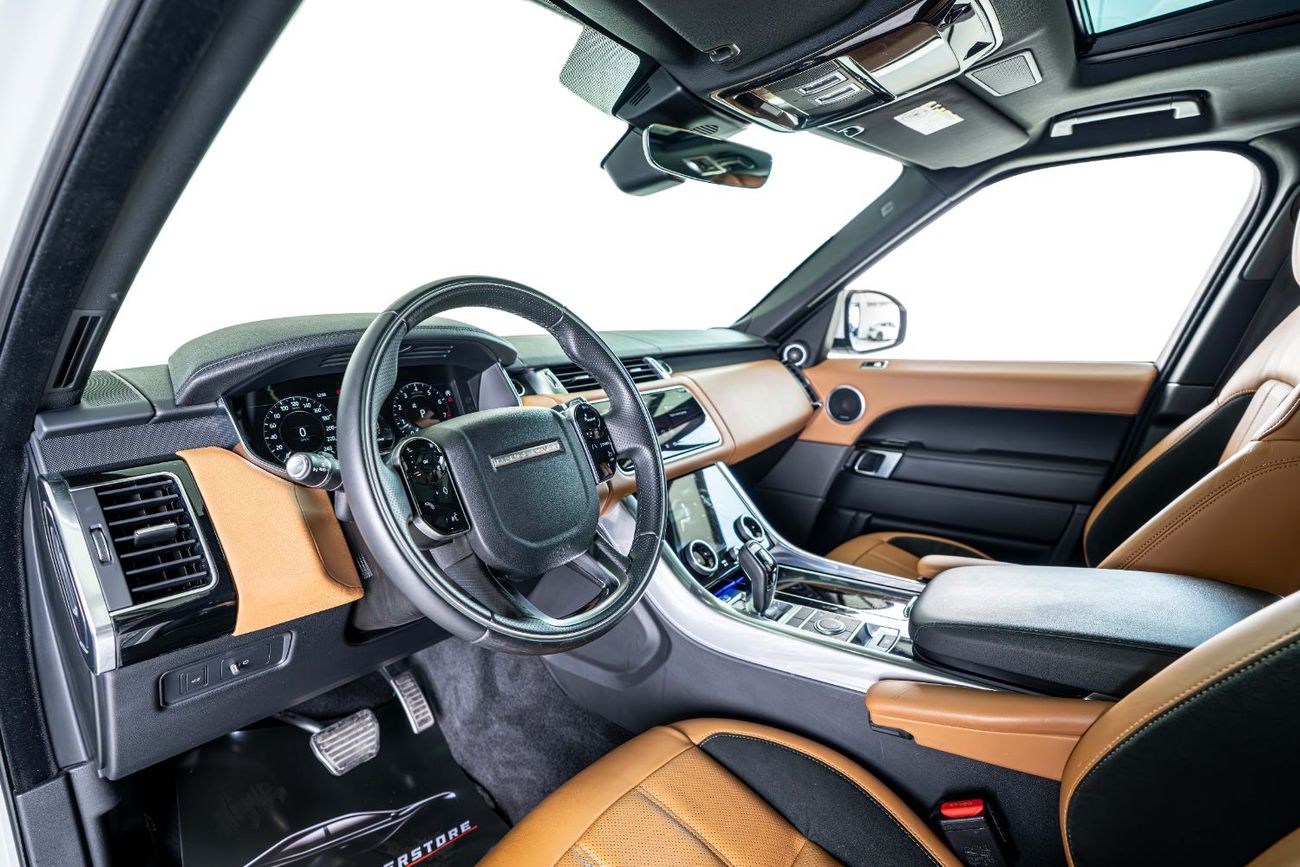 Land Rover Range Rover Sport HSE Dynamic 3.0L P360 -GCC-Al Tayer Full Service History-22 Inch Rims with black Brake