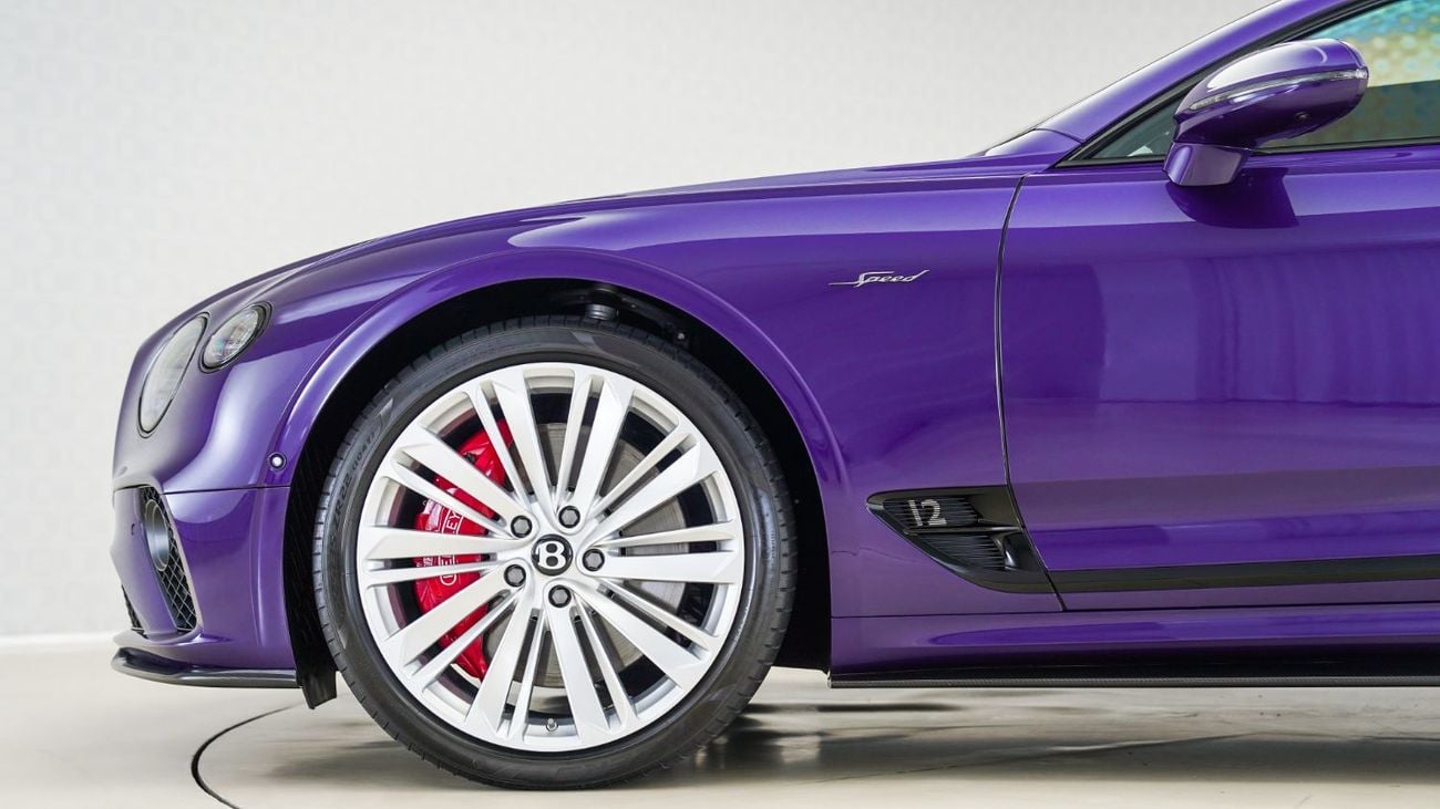 بنتلي كونتيننتال جي تي GT Speed W12 | AED 12,404 PM | Warranty - Service April 2027  | GCC