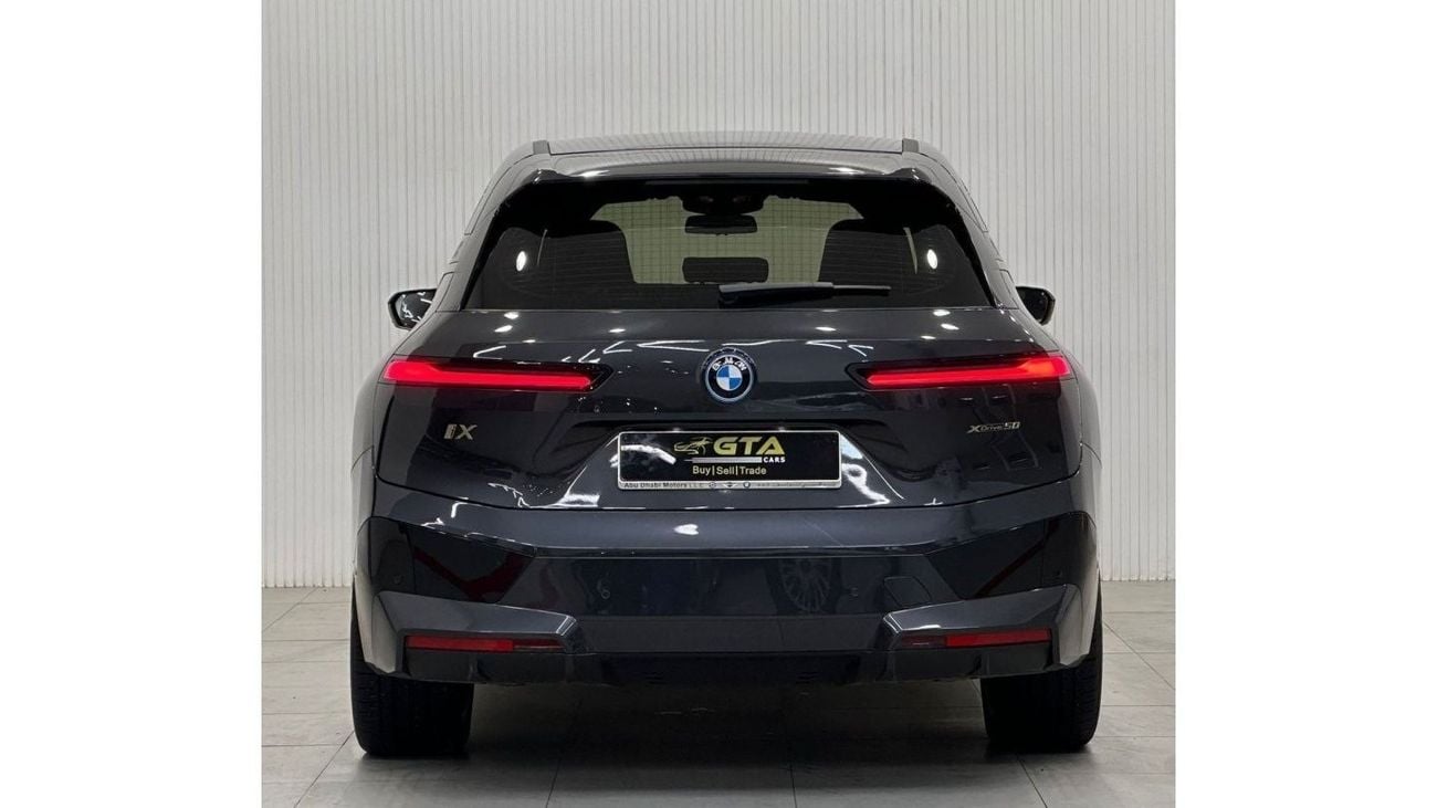 BMW iX 2023 BMW IX XDrive50 Sport Suite Edition, 6 Years Agency Warranty + 5 Years Service Contract, GCC