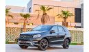 Mercedes-Benz ML 400 AMG | 1,841 P.M | 0% Downpayment | Full Option | Exceptional Condition!