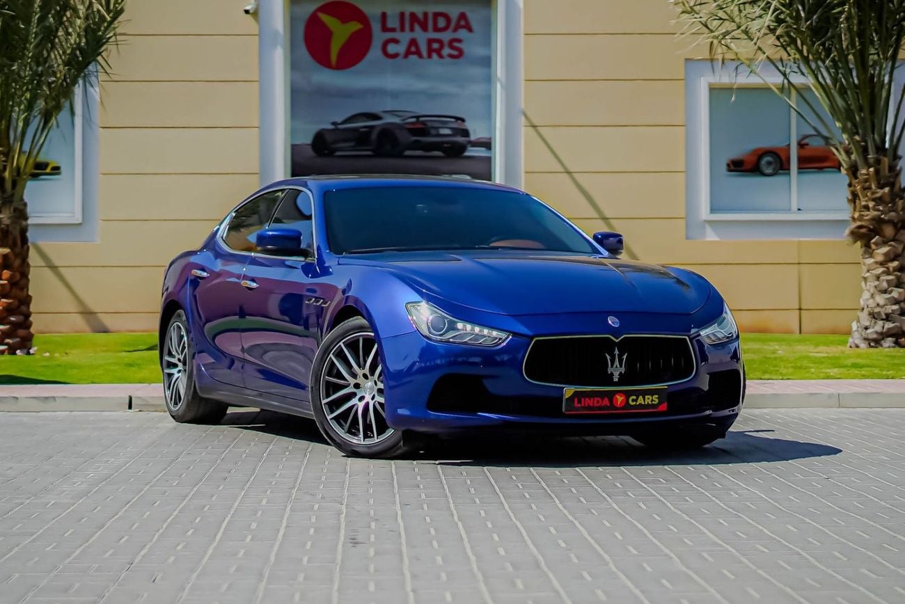 Maserati Ghibli Std 3.0L Maserati Ghibli 2015 GCC for 936.00 AED monthly
