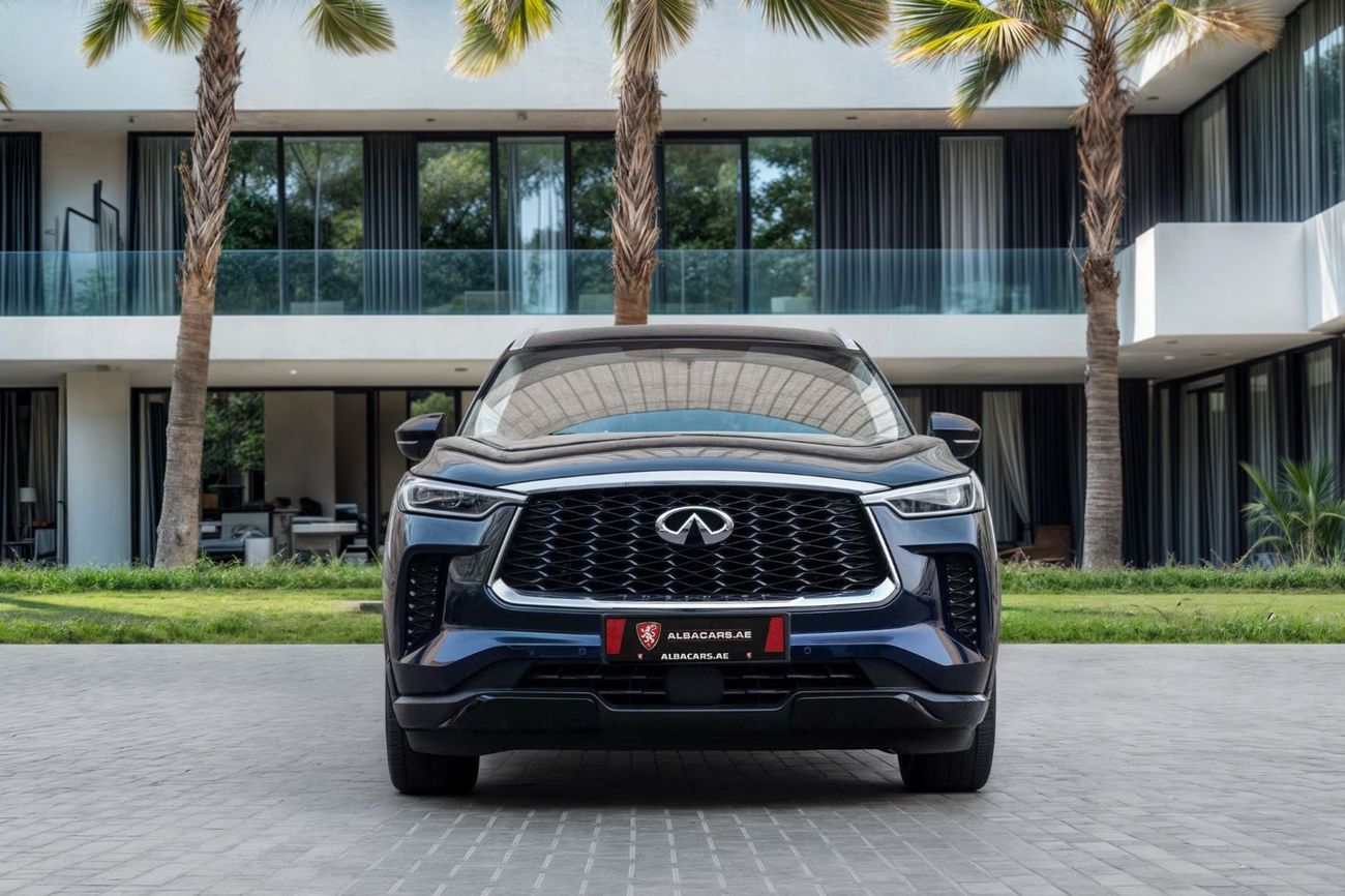 إنفينيتي QX60 QX60 Luxe | 3,330 P.M | 0% Downpayment | AGENCY WARRANTY 2027!