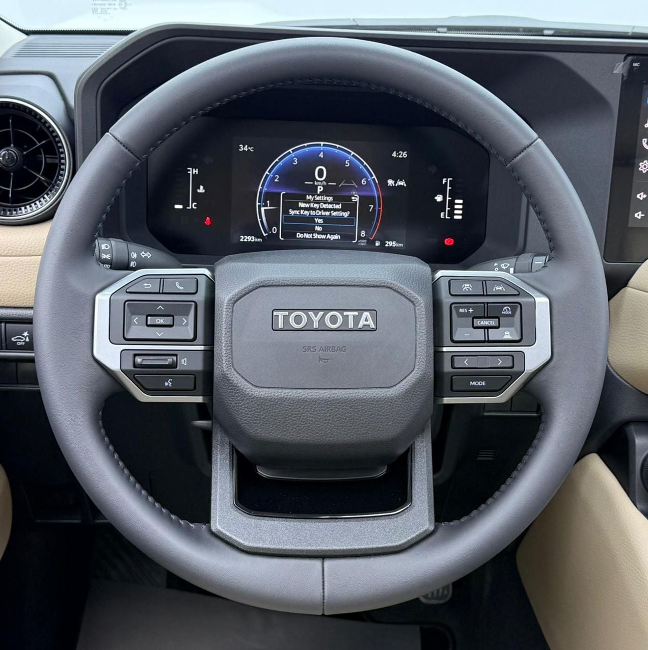 Toyota Prado GXL 2.4T 2025 Toyota Prado GXL, 2028 Toyota Warranty, Very Low Km, 7 Seater, Fully Loaded, GCC