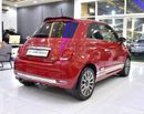 Fiat 500 EXCELLENT DEAL for our Fiat 500 ( 2019 Model ) in Red Color GCC Specs