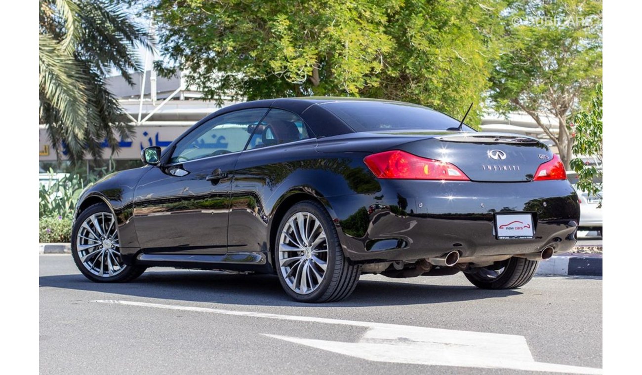 Infiniti G37 INFINITI G37s - 2011 - ASSIST AND FACILITY IN DOWN PAYMENT - 2460 AED/MONTHLY