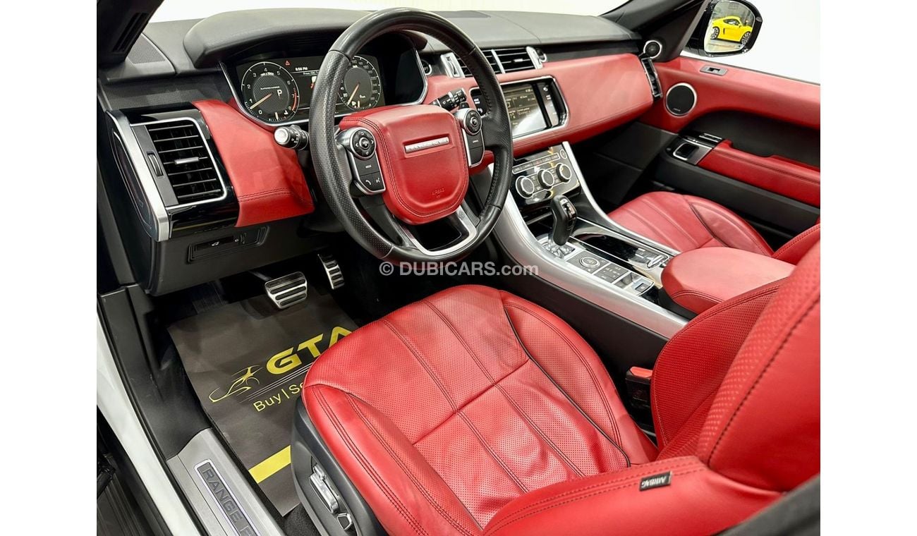 Land Rover Range Rover Sport 2015 Range Rover V8 Supercharged, Full Range Rover Service History, Fully Loaded,GCC