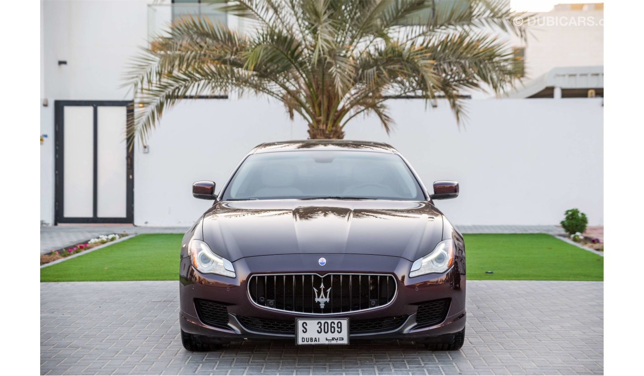 Maserati Quattroporte Low Mileage - AED 2,722 - 0% Downpayment