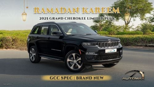 جيب جراند شيروكي LIMITED PLUS LUXURY 4X4 GCC 2025 With 3 Years Or 60,000 Km Warranty @Official Dealer