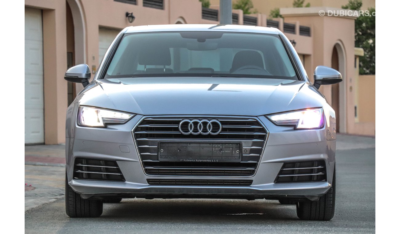 Audi A4 40TFSI NEW SHAPE GCC under Warranty with Zero downpayment.