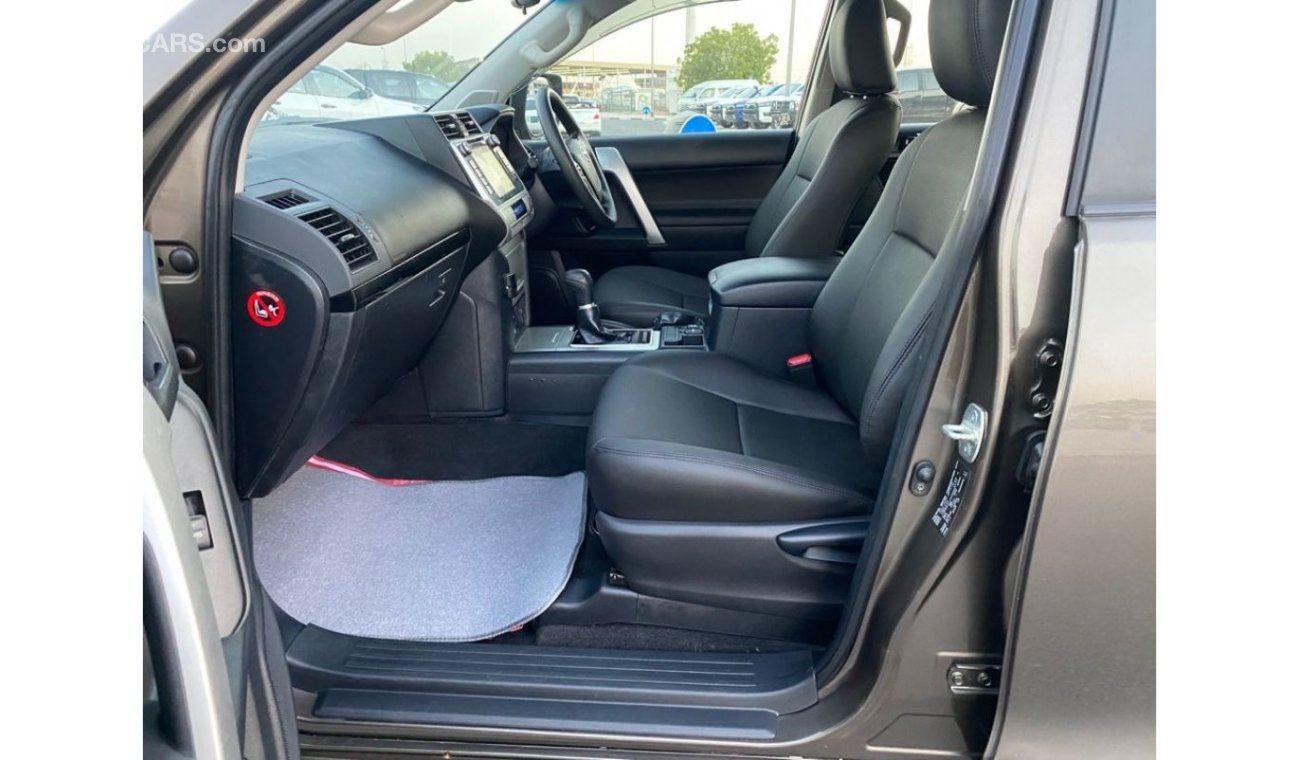 Toyota Prado diesel right hand drive grey color 2018 2.8L full option