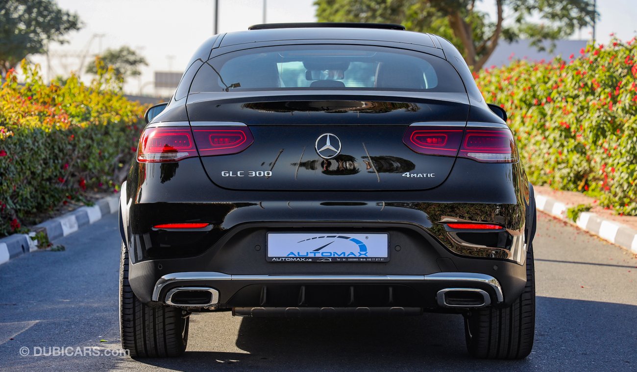 مرسيدس بنز GLC 300 ,GLC VIP   AMG ,2020مطابقة للمواصفات الخليجية 0 كم مع ضمان سنتان + 3 سنين صيانة عند EMC