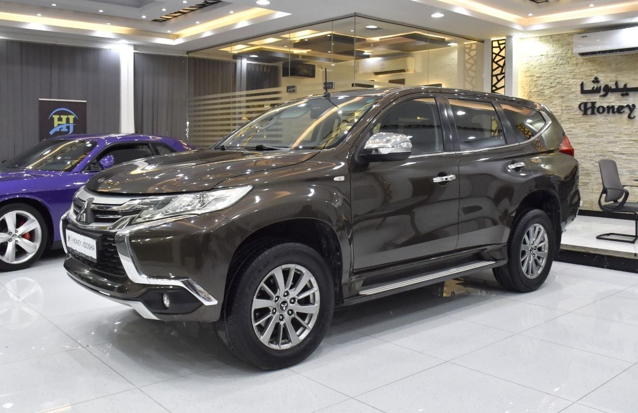 Mitsubishi Montero Sport GLS PREMIUM EXCELLENT DEAL for our Mitsubishi Montero Sport ( 2017 Model ) in Brown Color GCC Specs