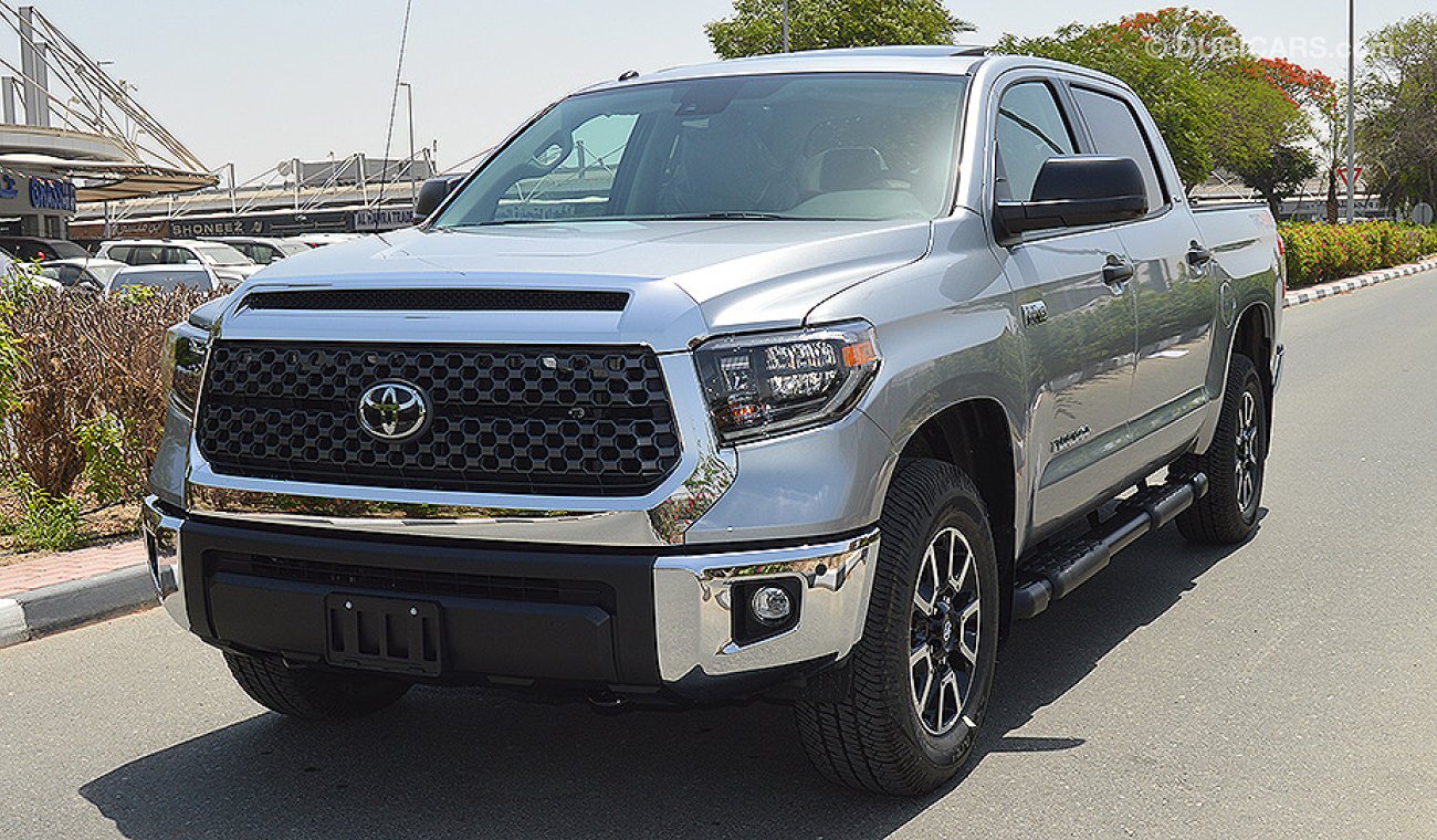 تويوتا تاندرا 2019 Crewmax SR5, 5.7 V8 0km w/ 6 Years or 200,000km Warranty from Dynatrade (RAMADAN OFFER)