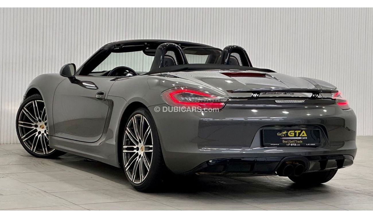 Porsche 718 Boxster 2016 Porsche Boxster GTS, Full Service History, Warranty, GCC