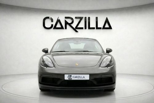 Porsche 718 Cayman GTS 2.5L AED 8,421 / Monthly l 0% Downpayment l Porsche Cayman 718 GTS