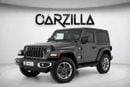 Jeep Wrangler SAHARA Jeep Wrangler 3.6 V6 2-Door 2022 l Full Agency Service l AED 2,252 / Monthly