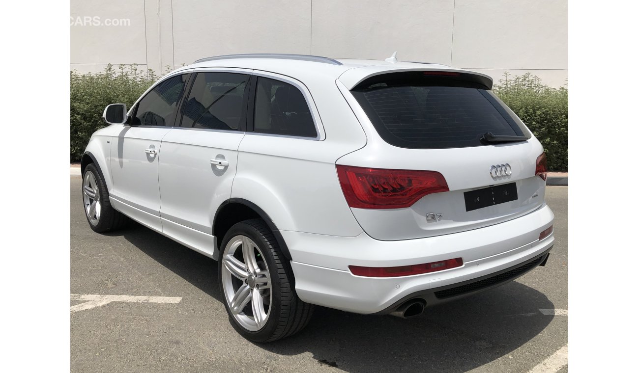 Audi Q7 S-LINE QUATTRO ONLY 1560X60 MONTHLY V6 4X4 MAINTAINED BY AGENCY UNLIMITED KM WARRANTY