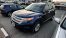 Ford Explorer 2012 Mid options Gulf specs 4X4 drive DVD camera Low Milage