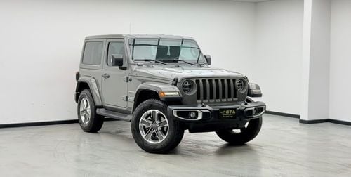 Jeep Wrangler SAHARA 2022 Jeep Wrangler Sahara Plus, 2027 Jeep Warranty, Full Jeep Service History, Fully Loaded, GCC