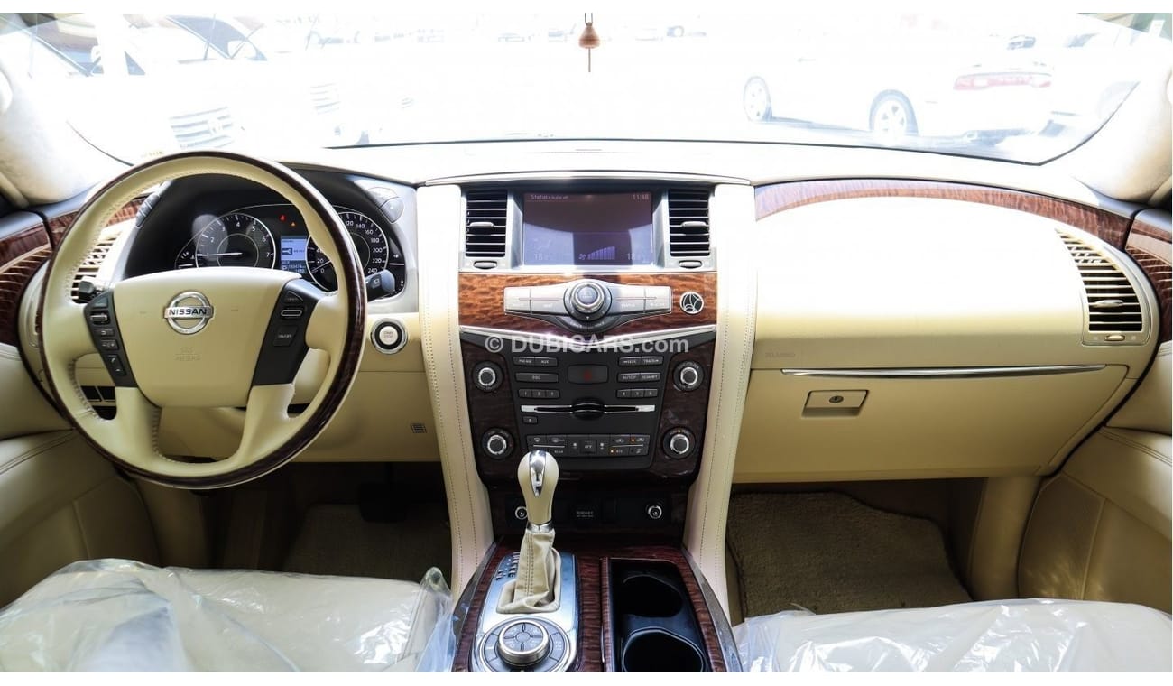نيسان باترول Nissan Patrol Platinum 5.6L | Full Nissan Service | 8 Seater | GCC