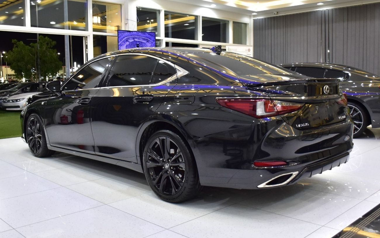 Lexus ES350 EXCELLENT DEAL for our Lexus ES350 F-Sport ( 2023 Model ) in Black Color GCC Specs