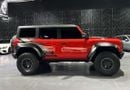 Ford Bronco RAPTOR Twin Turbo V6 | Low Mileage | GCC Original Paint | Advanced 4x4 | Excellent Condition