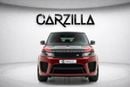 Land Rover Range Rover Sport SVR AED 4,504 P.M | 0% Down Payment | Supercharged | High Performance SUV