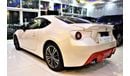 Toyota 86 GTX 86 2014 Model!! in White Red Color! GCC Specs