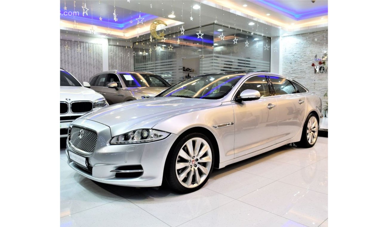 Jaguar XJ FULL SERVICE HISTORY and EXCELLENT DEAL for our Jaguar XJ L 2013 Model!! in Silver Color! GCC Specs