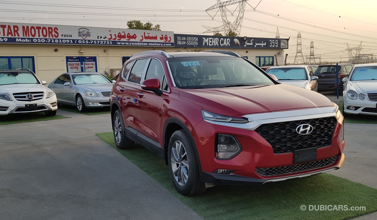 هيونداي سانتا في 2019 Hyundai Santa fe 2.4L 4WD, 4 cylinder, Zero