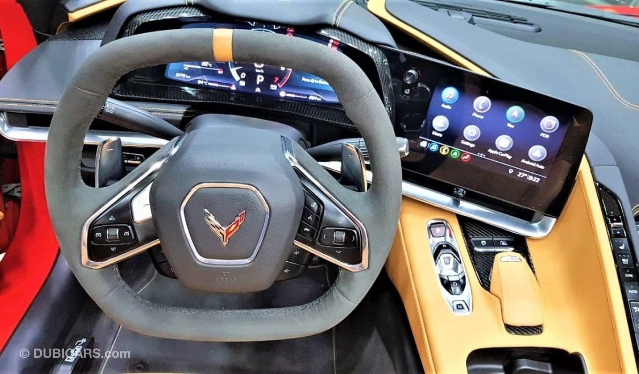 شيفروليه كورفت CHEVROLET CORVETTE TARGA TOP STINGRAY 2020 GCC CAR ONE OF 2 CARS IN U.A.E ONLY 5700 KM