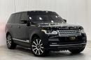 Land Rover Range Rover 2017 Range Rover Vogue SE Supercharged, Warranty, Full Range Rover Service History, Full Option, GCC
