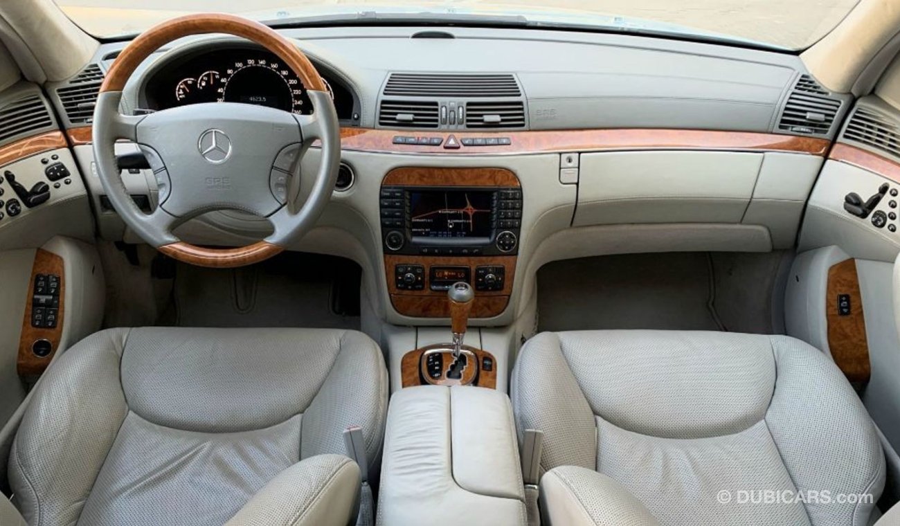 مرسيدس بنز S 500 GCC - MERCEDES-BENZ SCLASS - S500 - 2004 - V8 - EXCELLENT CONDITION