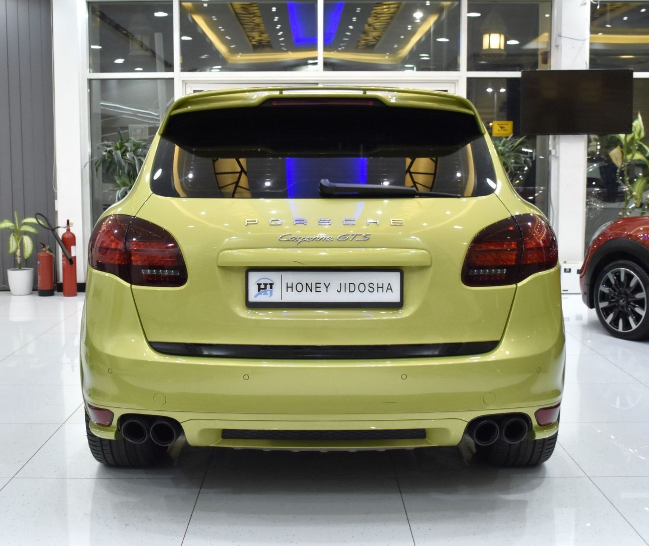 Porsche Cayenne EXCELLENT DEAL for our Porsche Cayenne GTS ( 2013 Model ) in Green Color GCC Specs