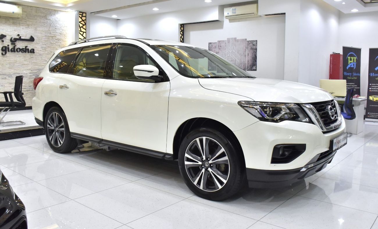 نيسان باثفايندر EXCELLENT DEAL for our Nissan Pathfinder SV 4WD ( 2020 Model ) in White Color GCC Specs
